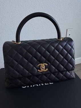 chanel coco handle flap bag